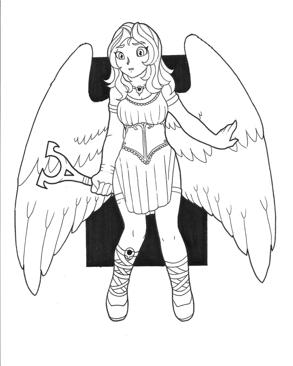 (ivanks) Halloween Inks - Falling Angel, Rising Dragon {6}