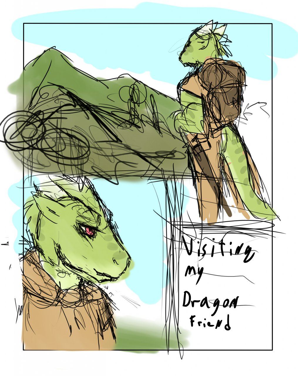 (lizardlars) dragonvisit {9}