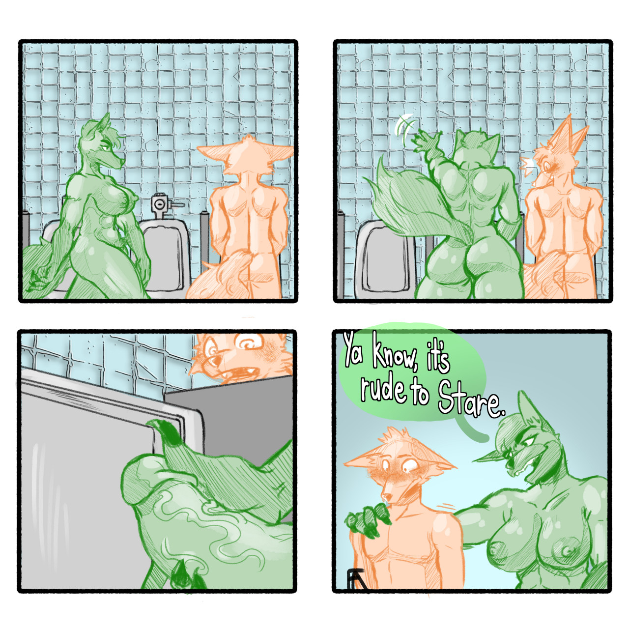 (FrozenArtifice) Roxie in the Bathroom {5}