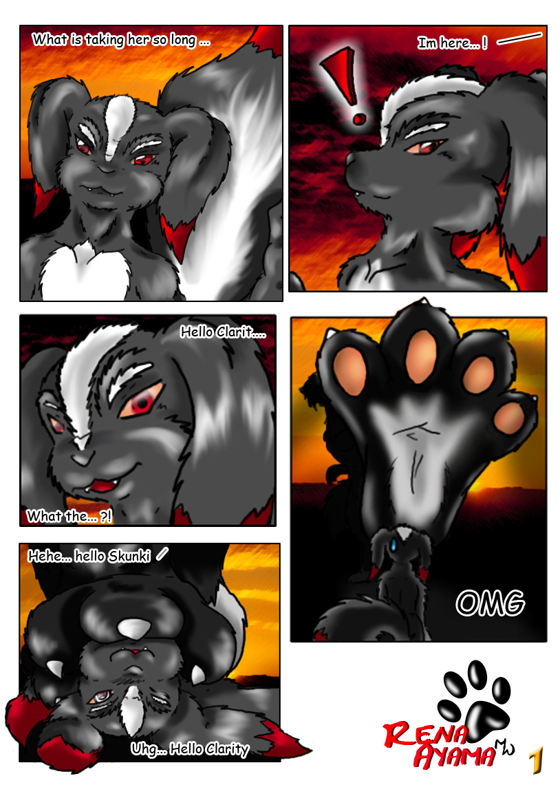 (renaayama) Skunkhase and Clarity (Vore)Comic {5}