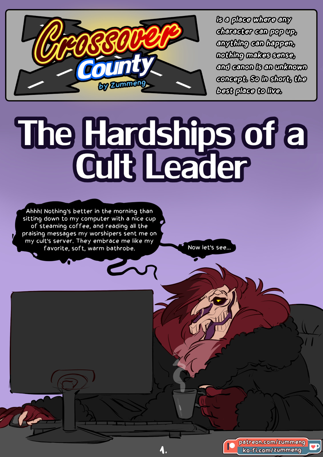 (Zummeng) Crossover County -The Hardships of a Cult Leader {3}