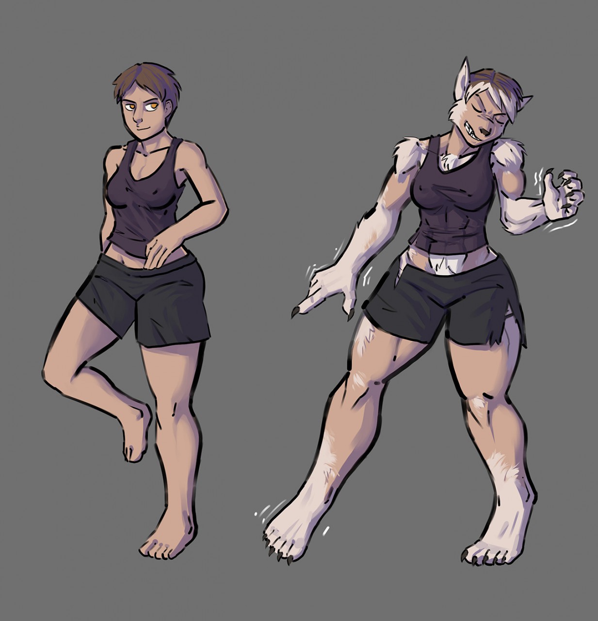 (phrannd) Wolf Transformation Sequence {2}