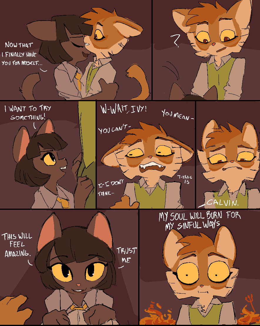 (virteil) ivy and freckle moment {3}