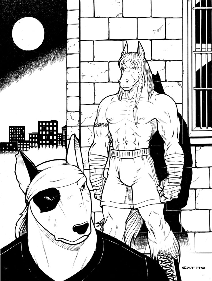 (nexus) Warhorse Comic Comission {15}