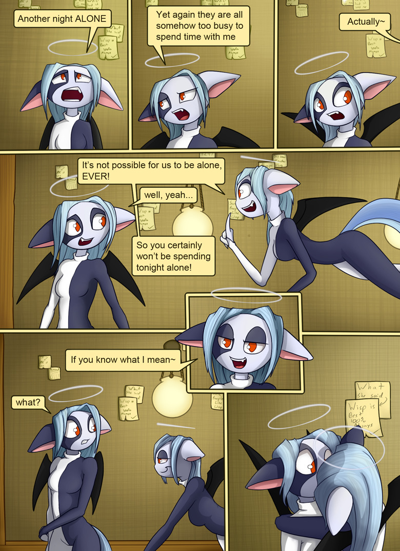 (remarkablyaverage) Wisp comic {4}