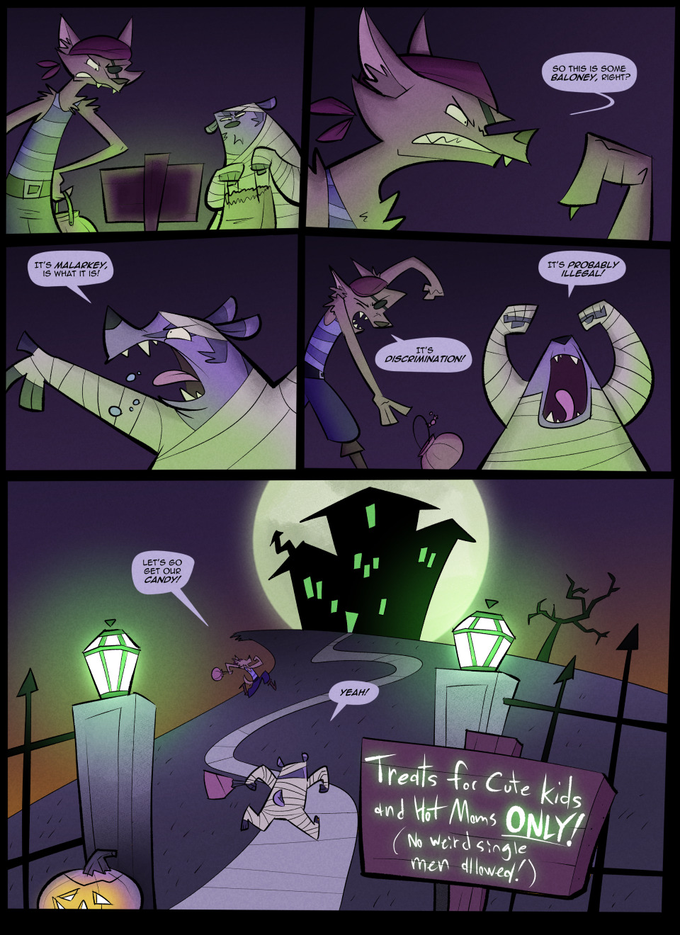 (RushEloc) Trick or Treaty Violation {4}