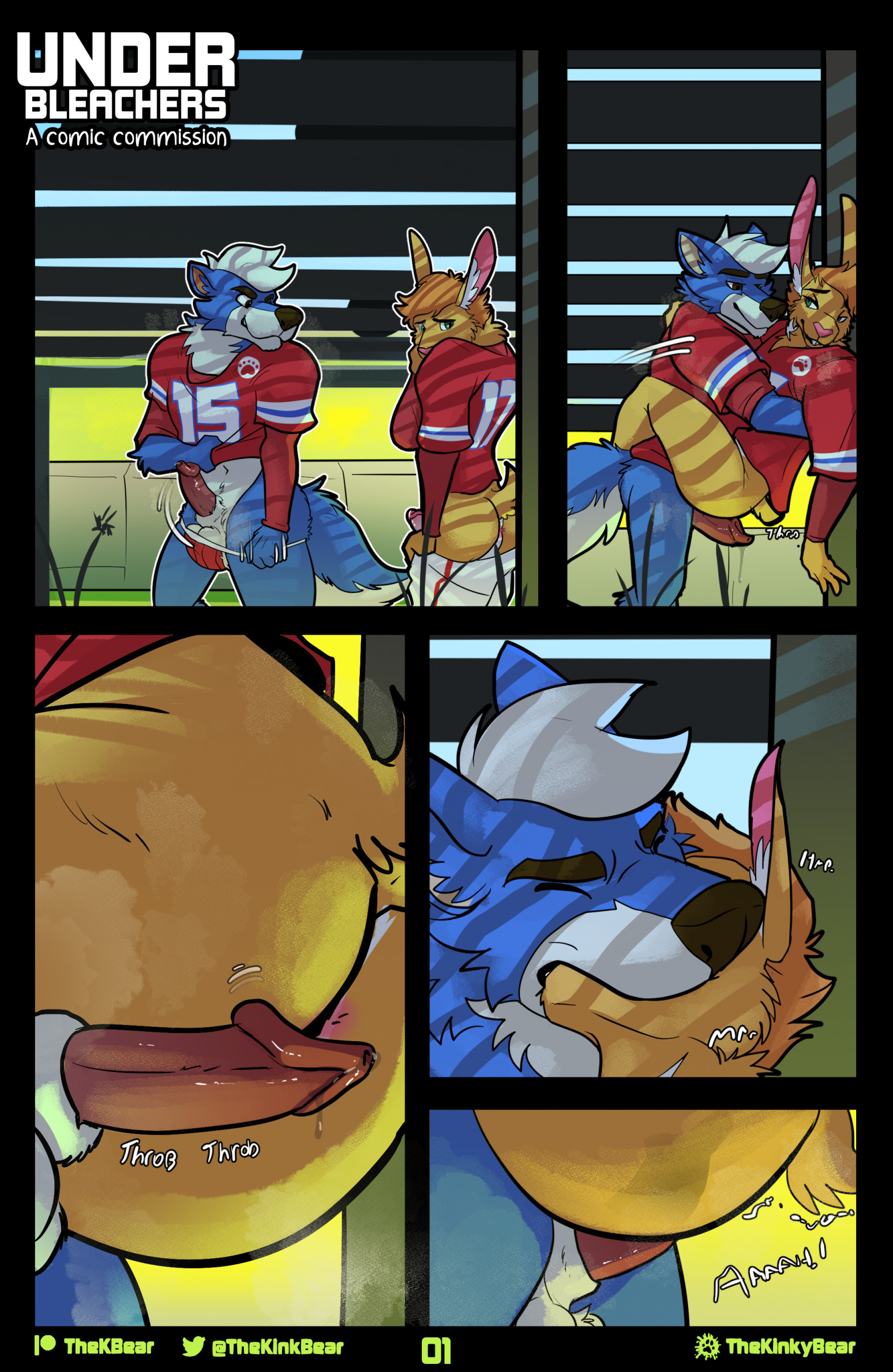 (thekinkybear) Under Bleachers {2}
