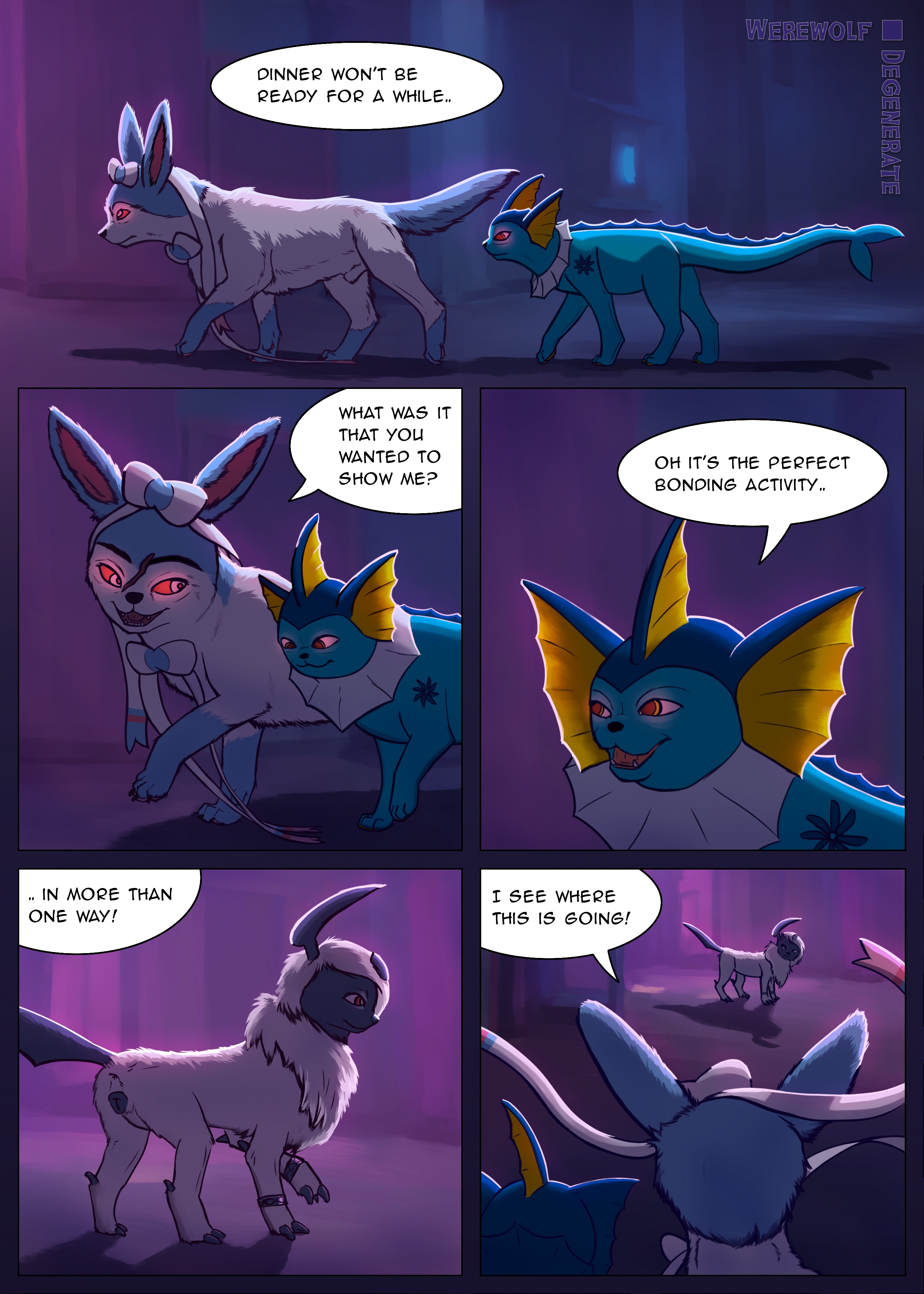 (WerewolfDegenerate) Alley fun {4}