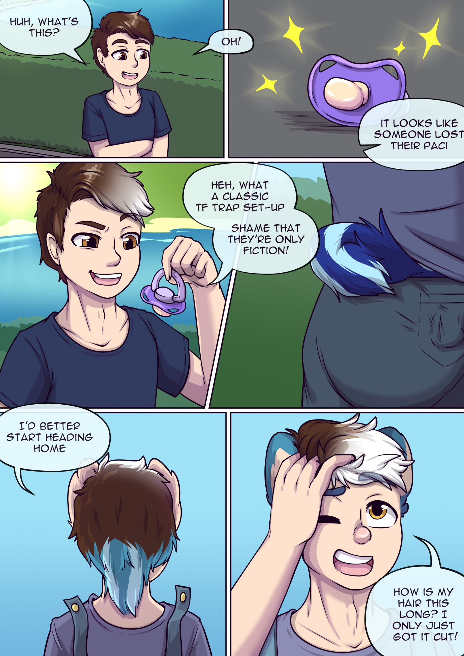 (Riddlr) Human to Furry Skunk TF {2}