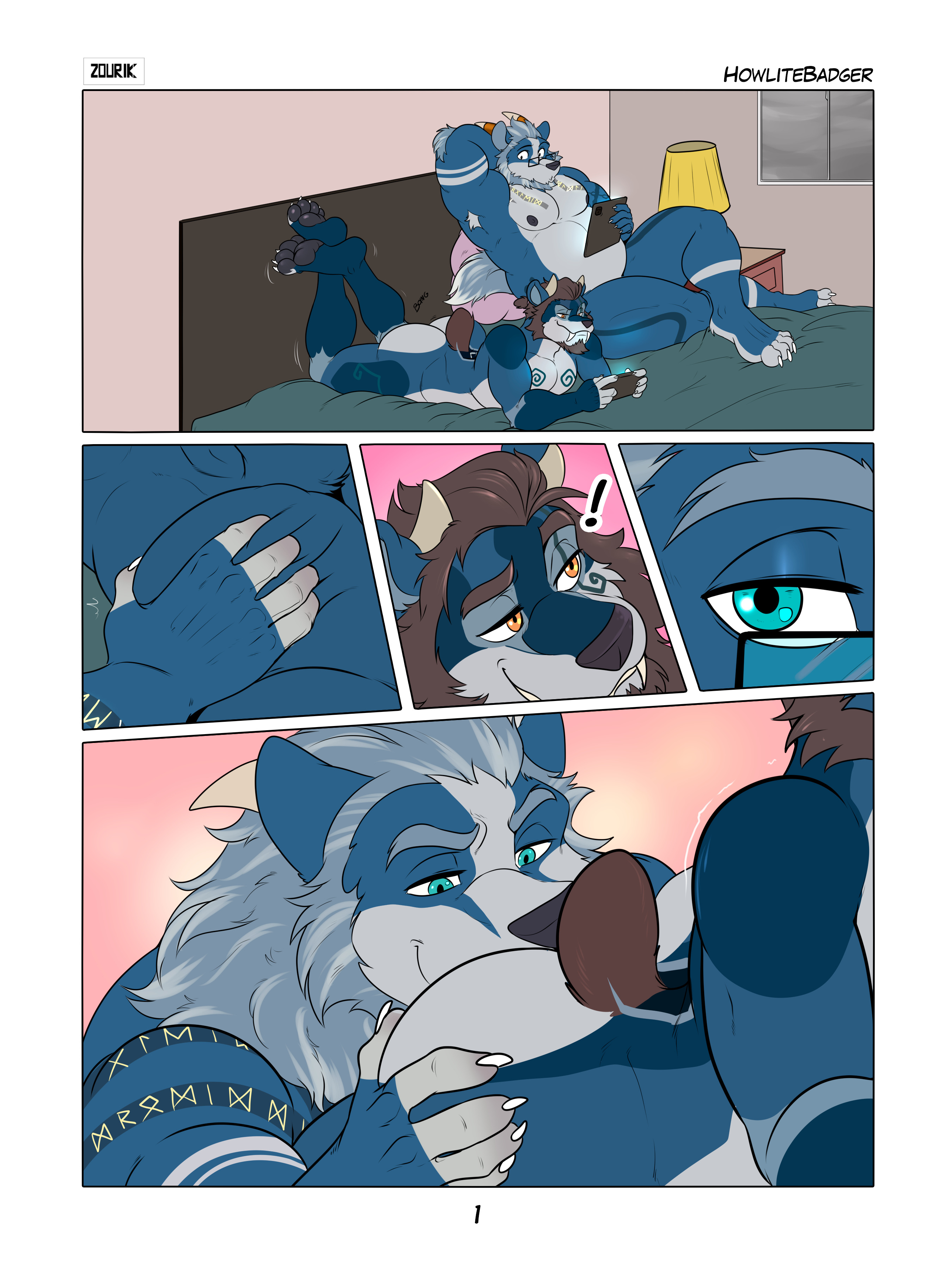 (zourik_) HOWLITEBADGER Commission {3}