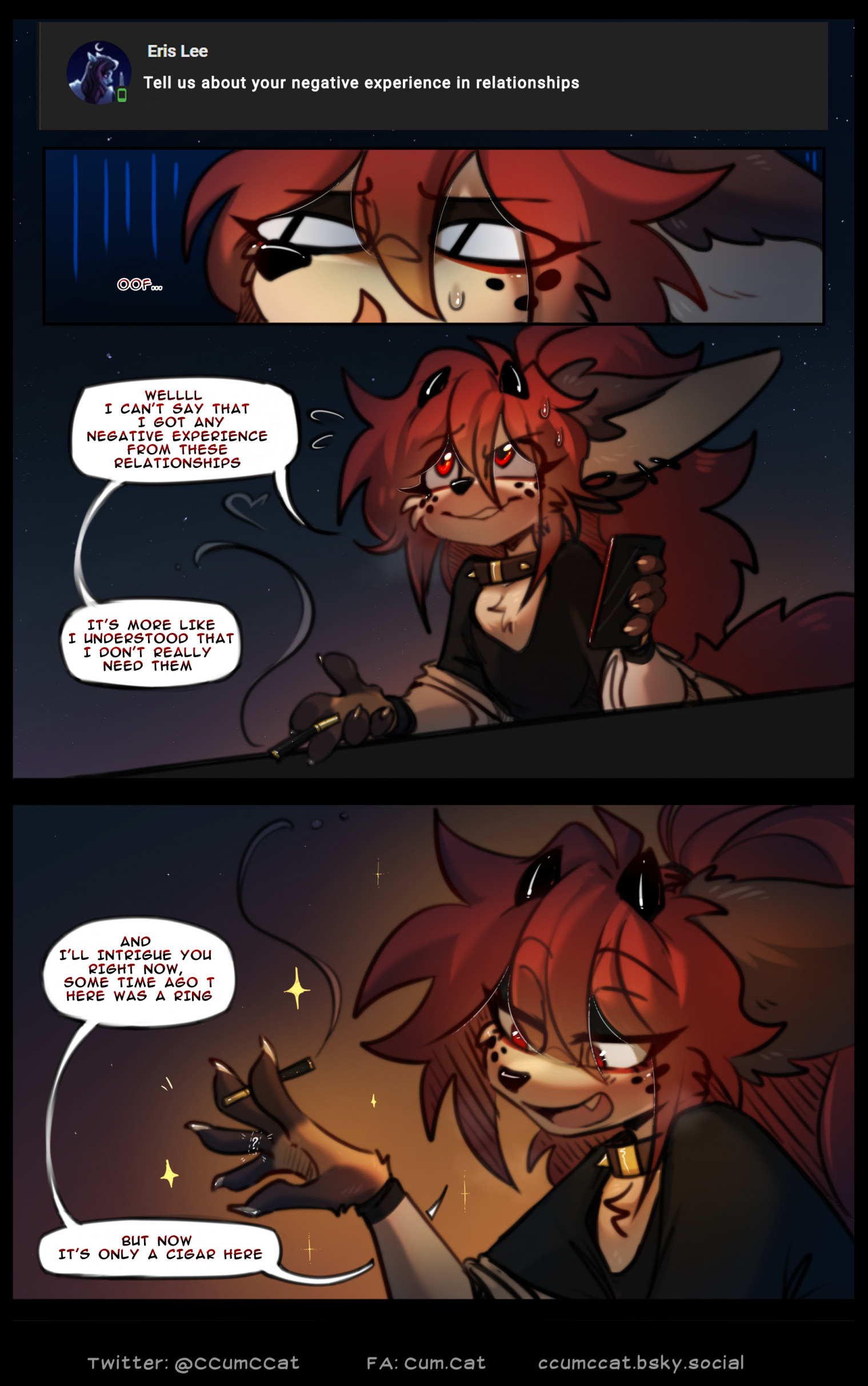 (cum.cat) Ask Penta! Answer {3}