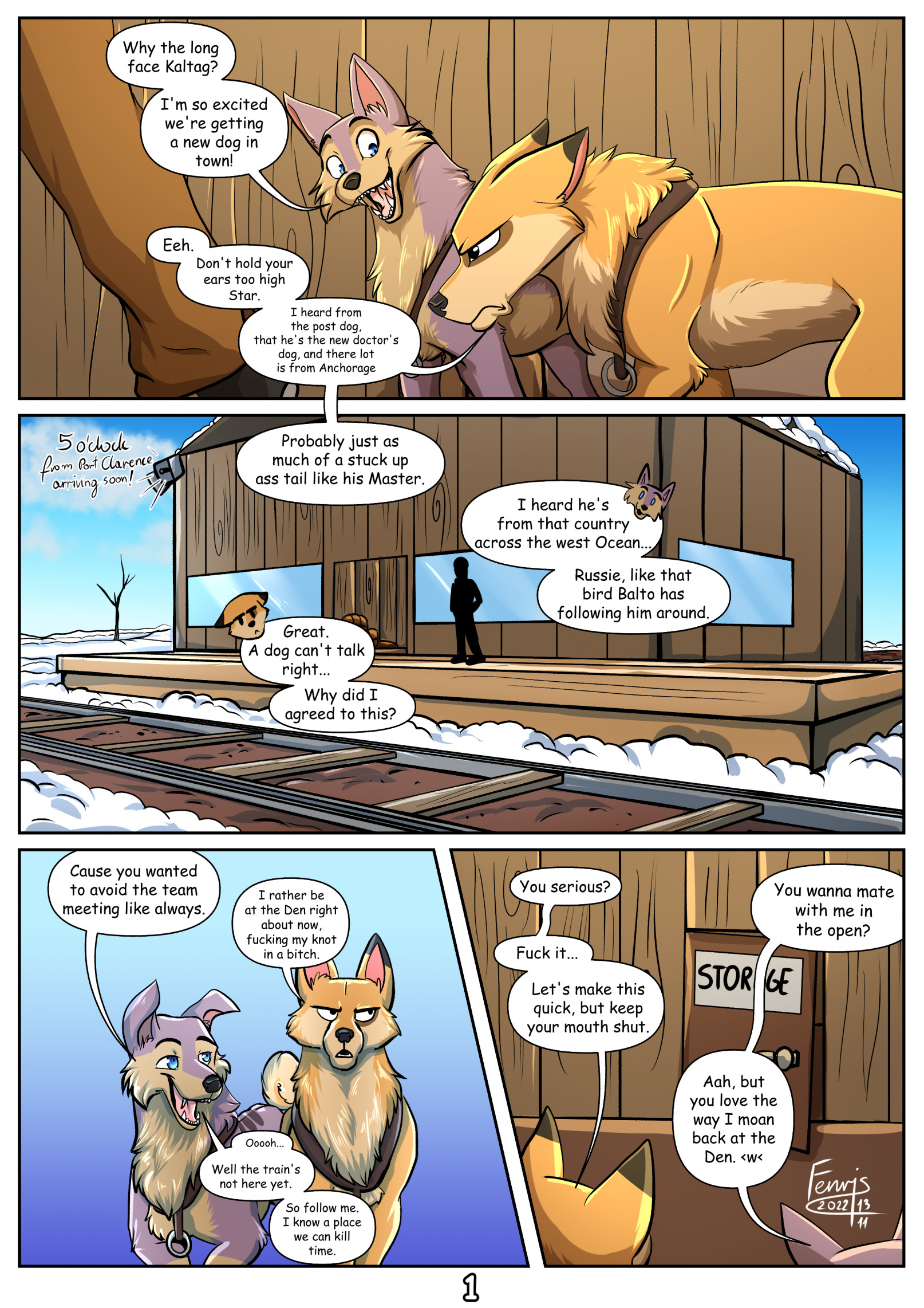 (Fenris0604) Erebus's Commission Comic {3}