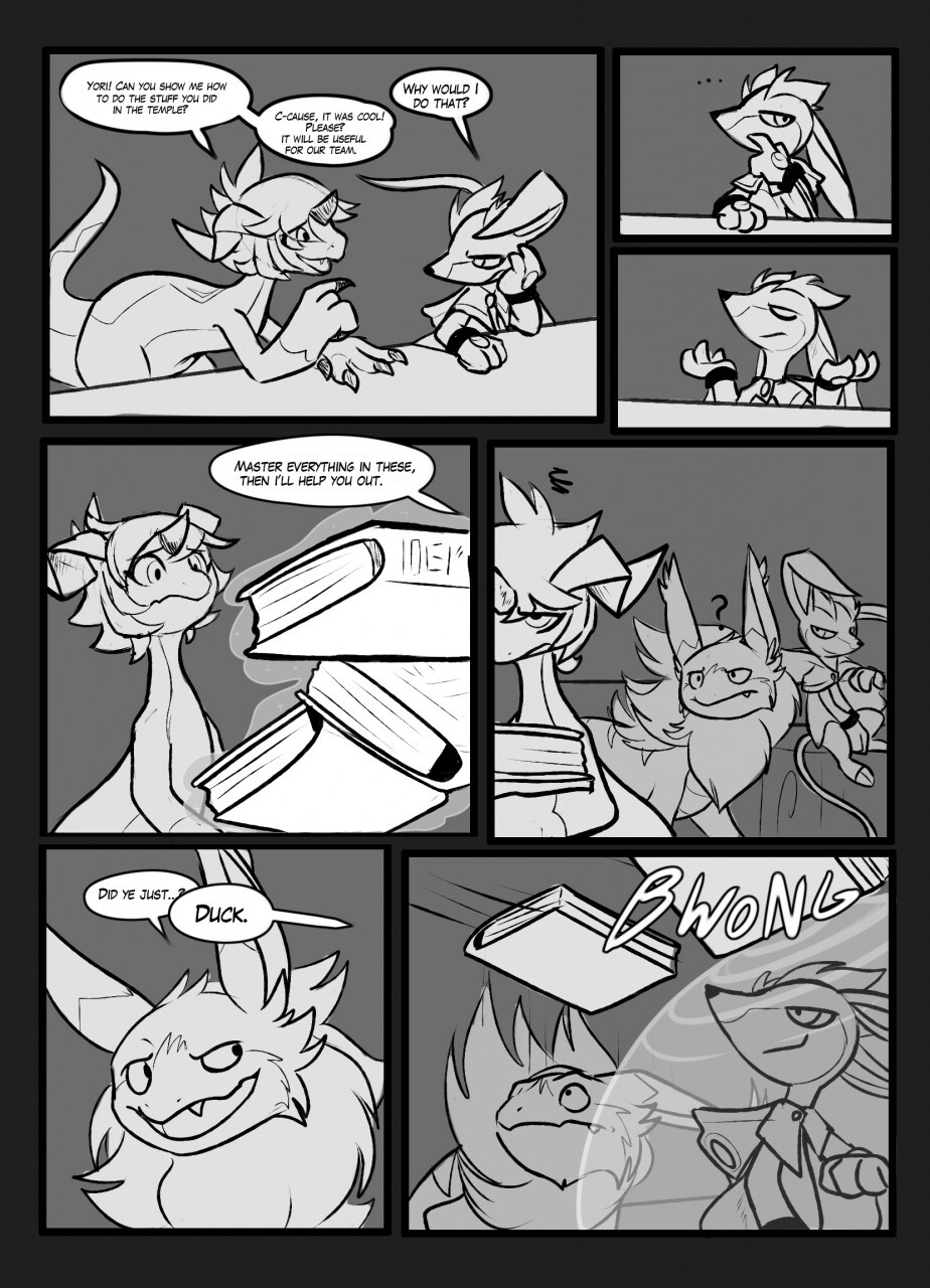 (blitzdrachin) Magic Lessons {2}