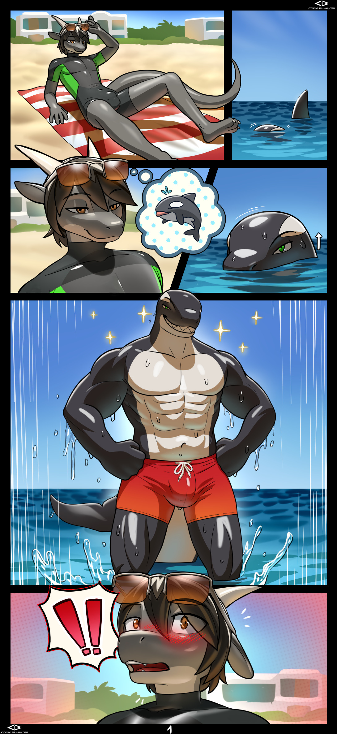 (CodyBlue-731) Comic commission for Nakasuji! {6}