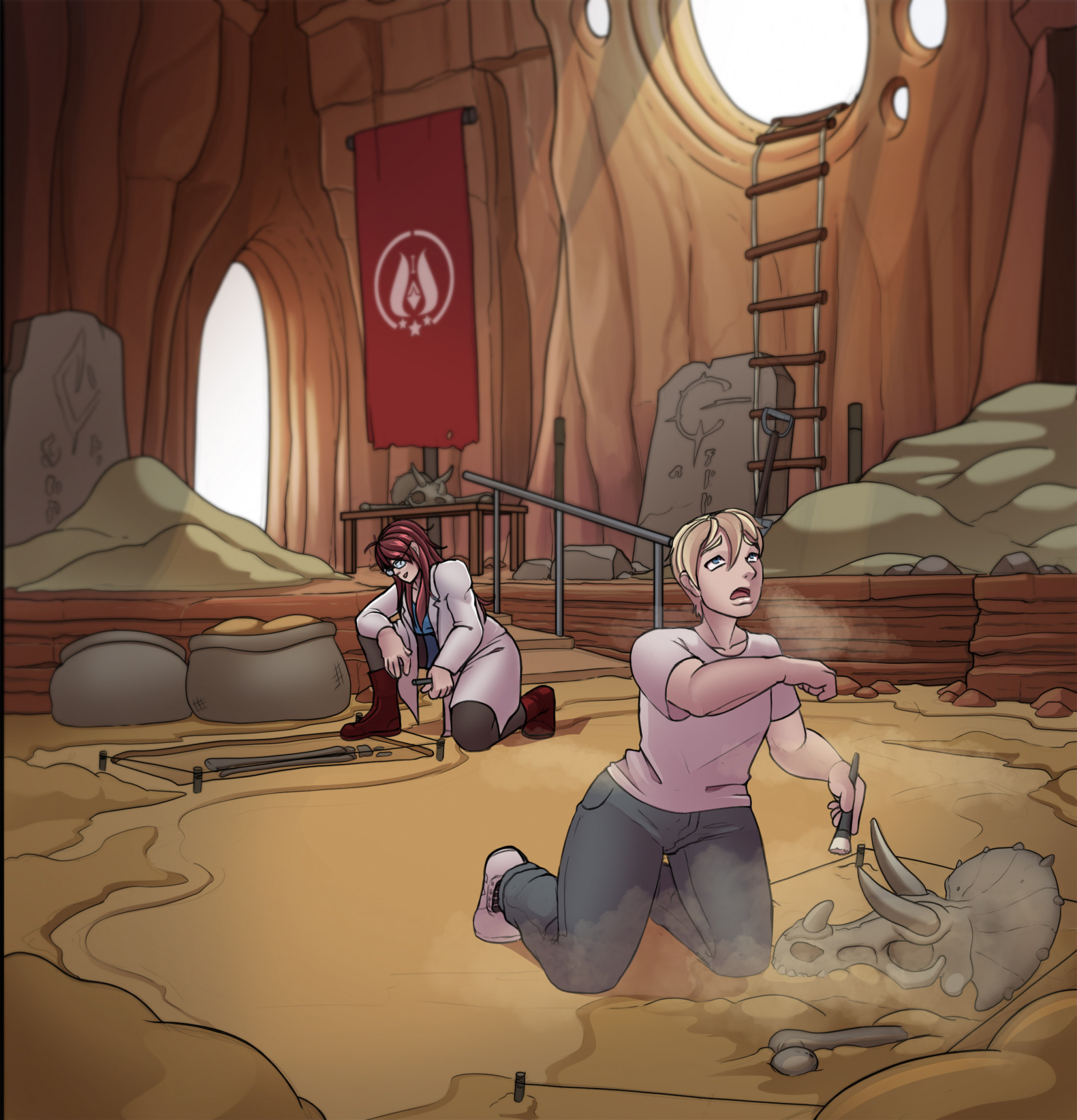(Lunate) Theroxian Excavation {13}