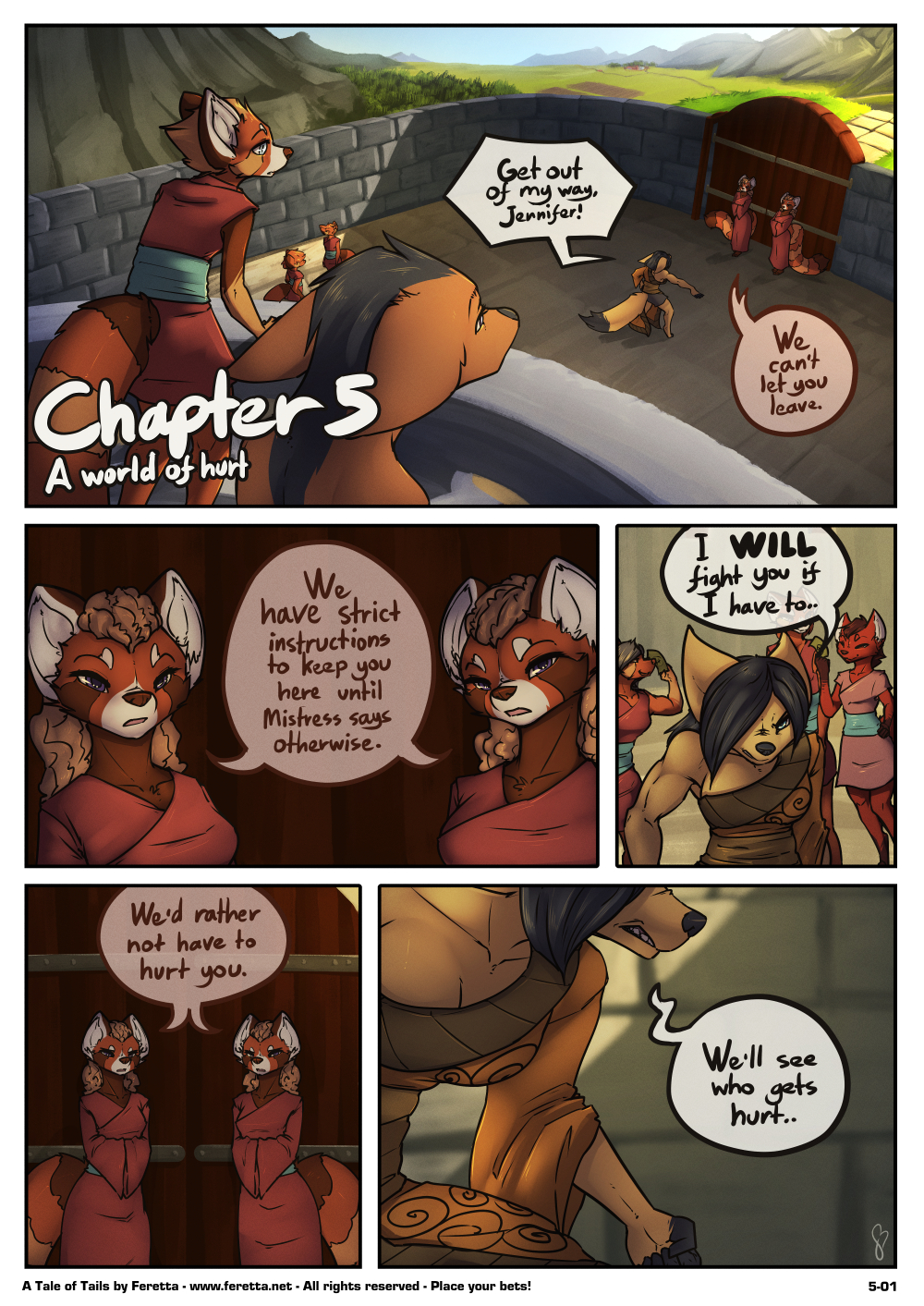 (Feretta) A Tale of Tails Ch 5 {76}