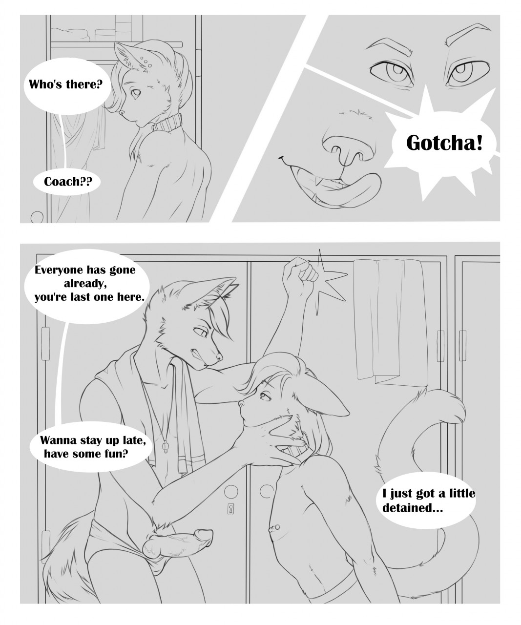 (NastyNatalie) Collab comic - lineart {4}