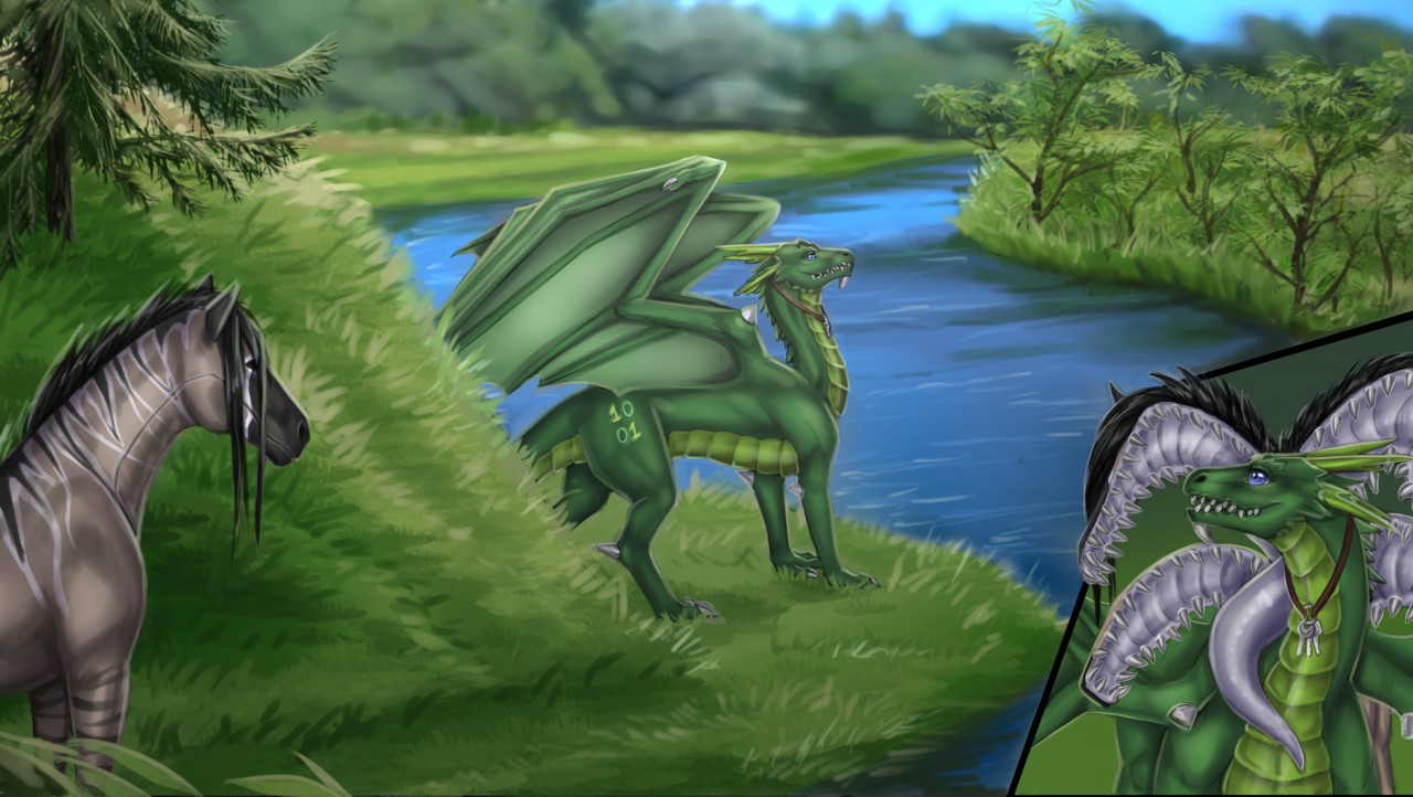 (FridaFlame) Comission for IDGCaptainRussia94 {4}