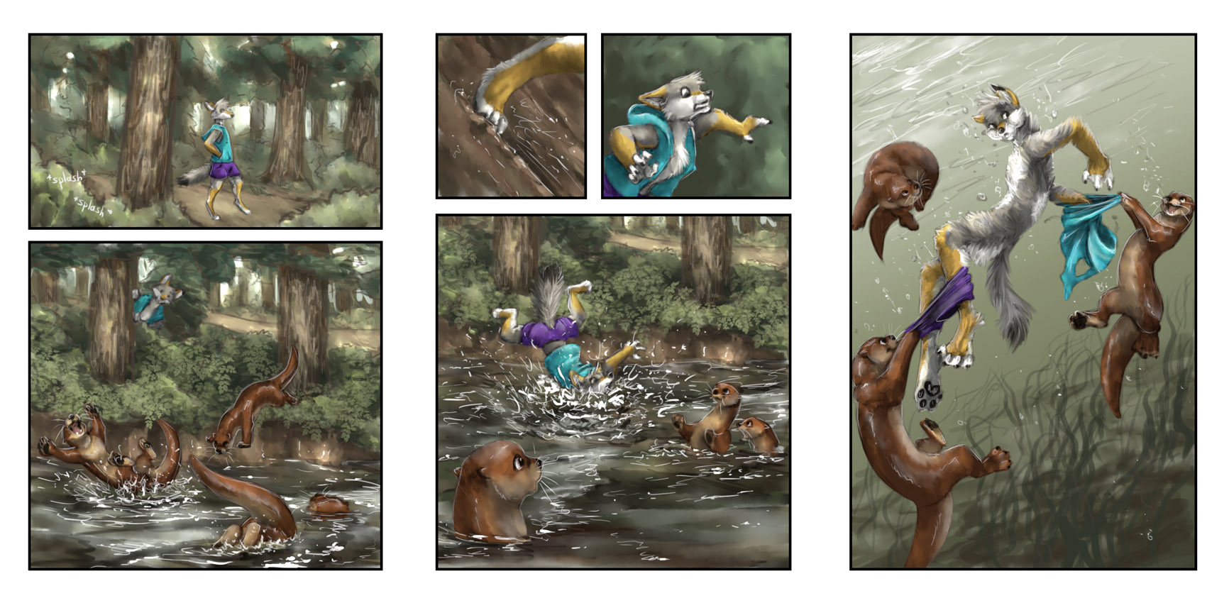 (sabretoothedermine) Otter Mischief {2}