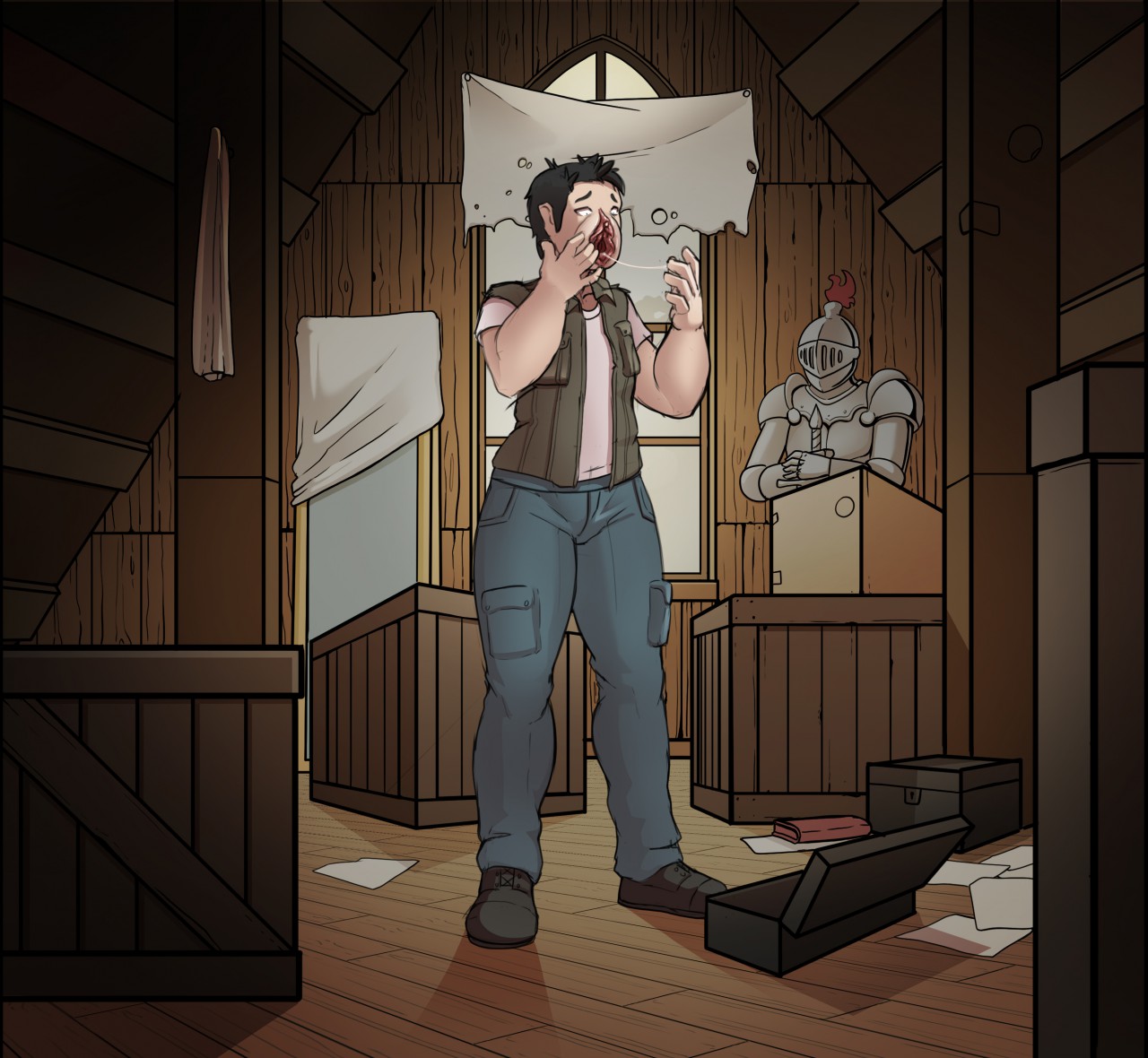 (Lunate) Secret in the attic - bad ending {3}