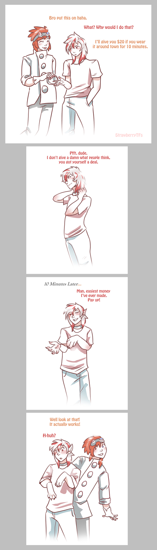 (strawberrytfs) New Dog, Old Tricks [TF-TG Sequence] {6}