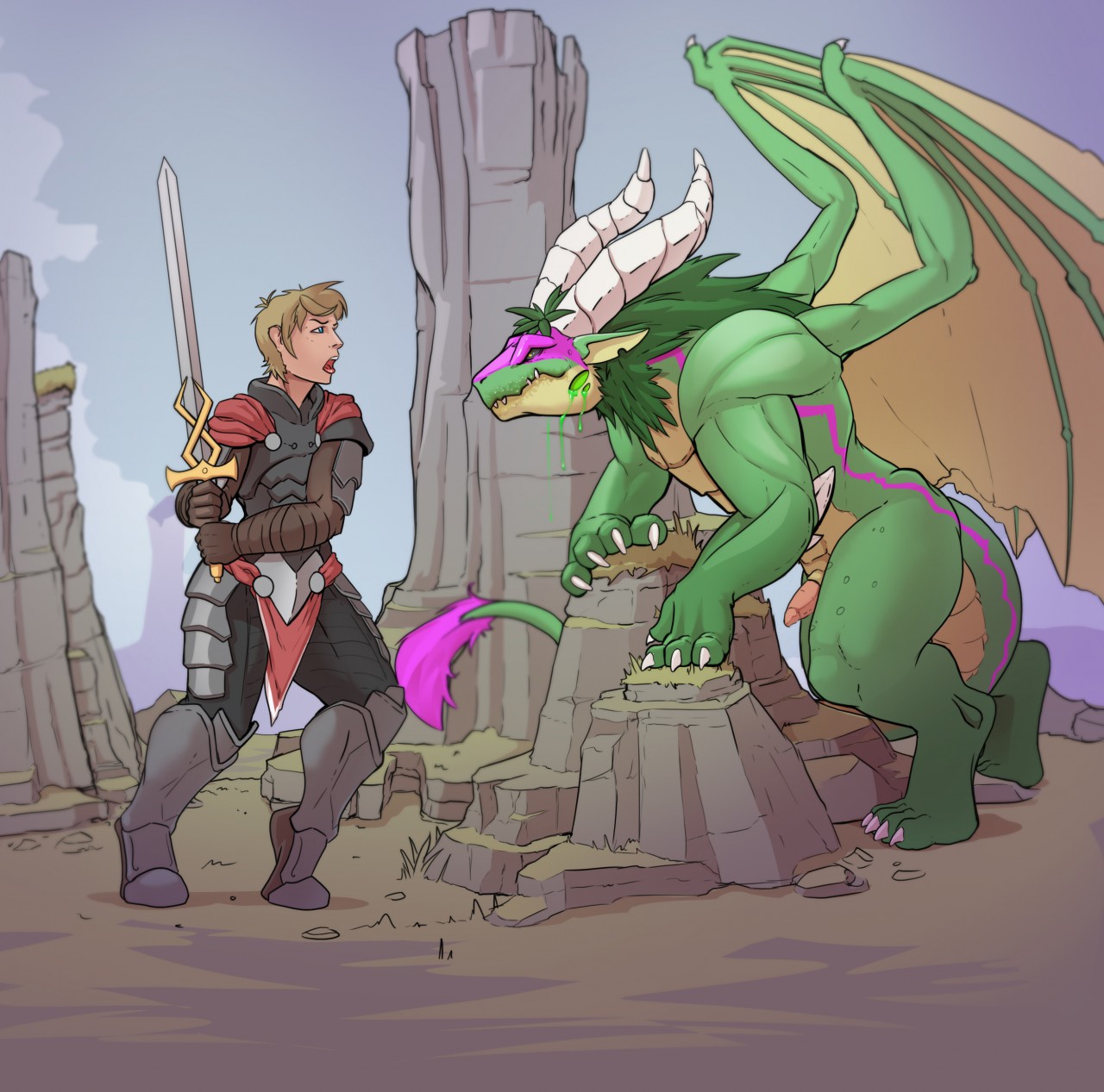 (Lunate) New Horny Dragoness {4}