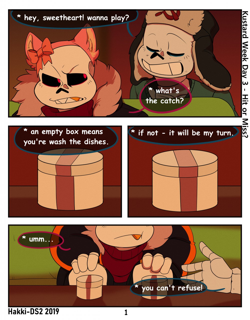 (HakkiDS2) Kustard Week {4}