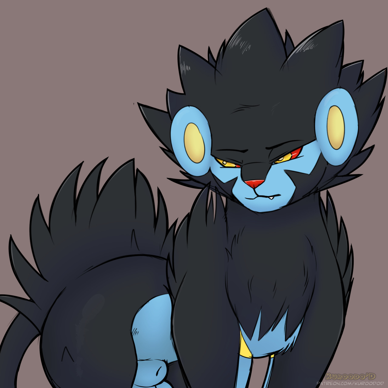 (kuroodod) FaceSit Luxray {6}