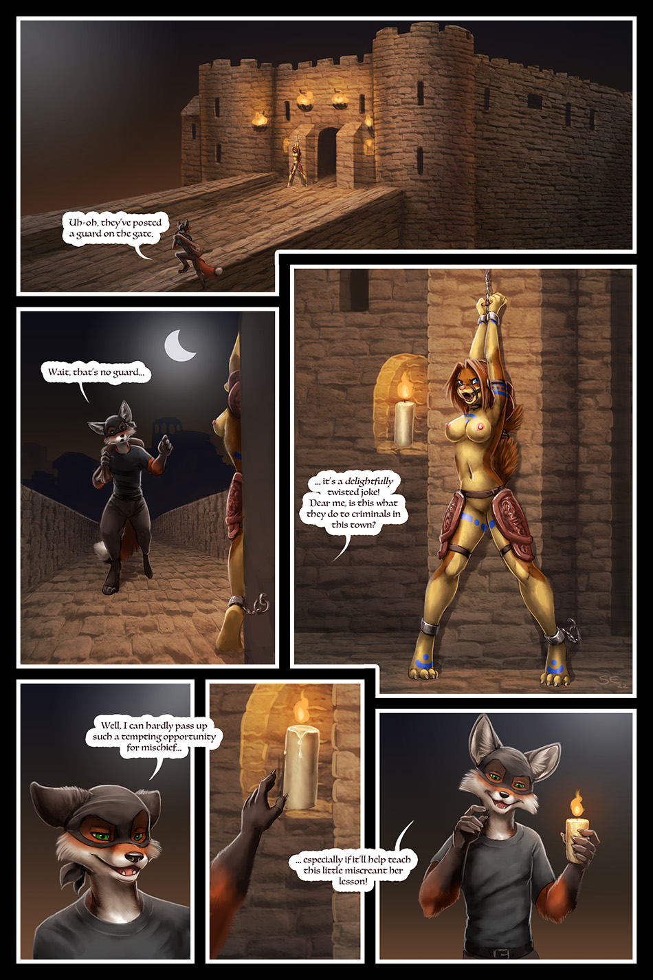 (sabretoothedermine) Guard Duty {3}