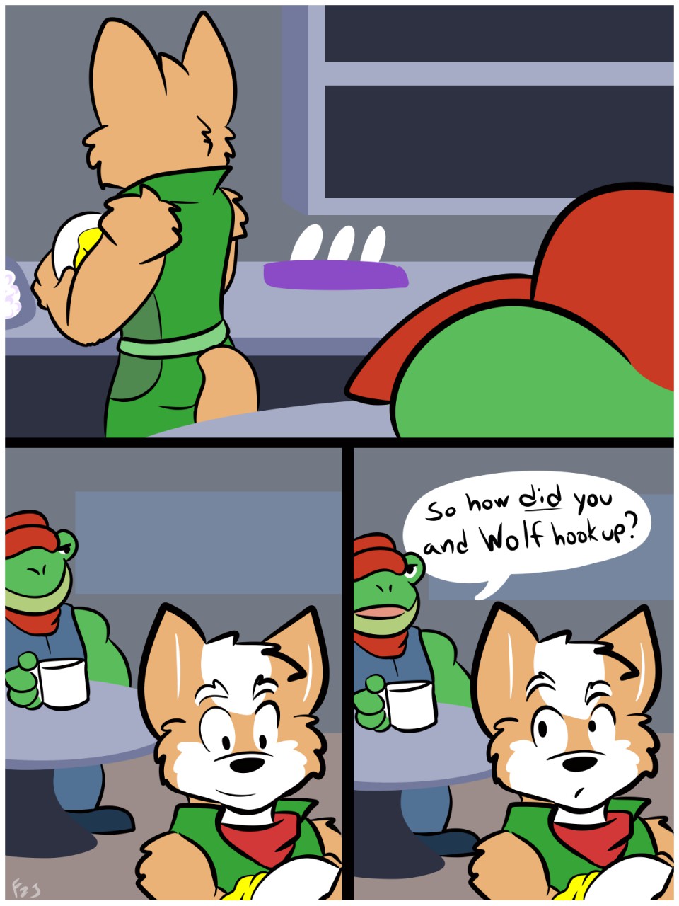 (foxzombiej) A Fox and A Wolf {7}