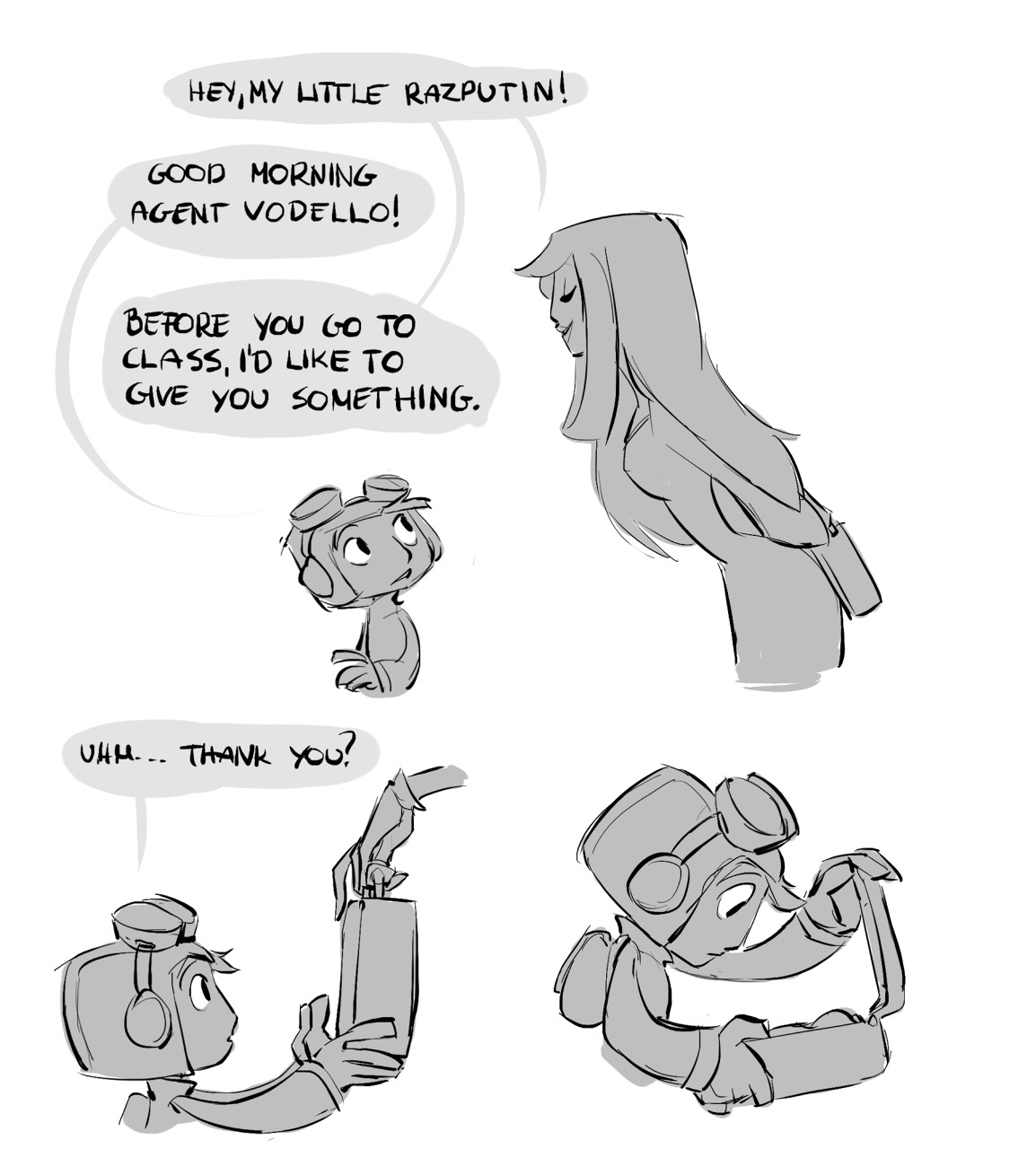 (Viktria) Mama Milla - Psychonauts Fanart {4}