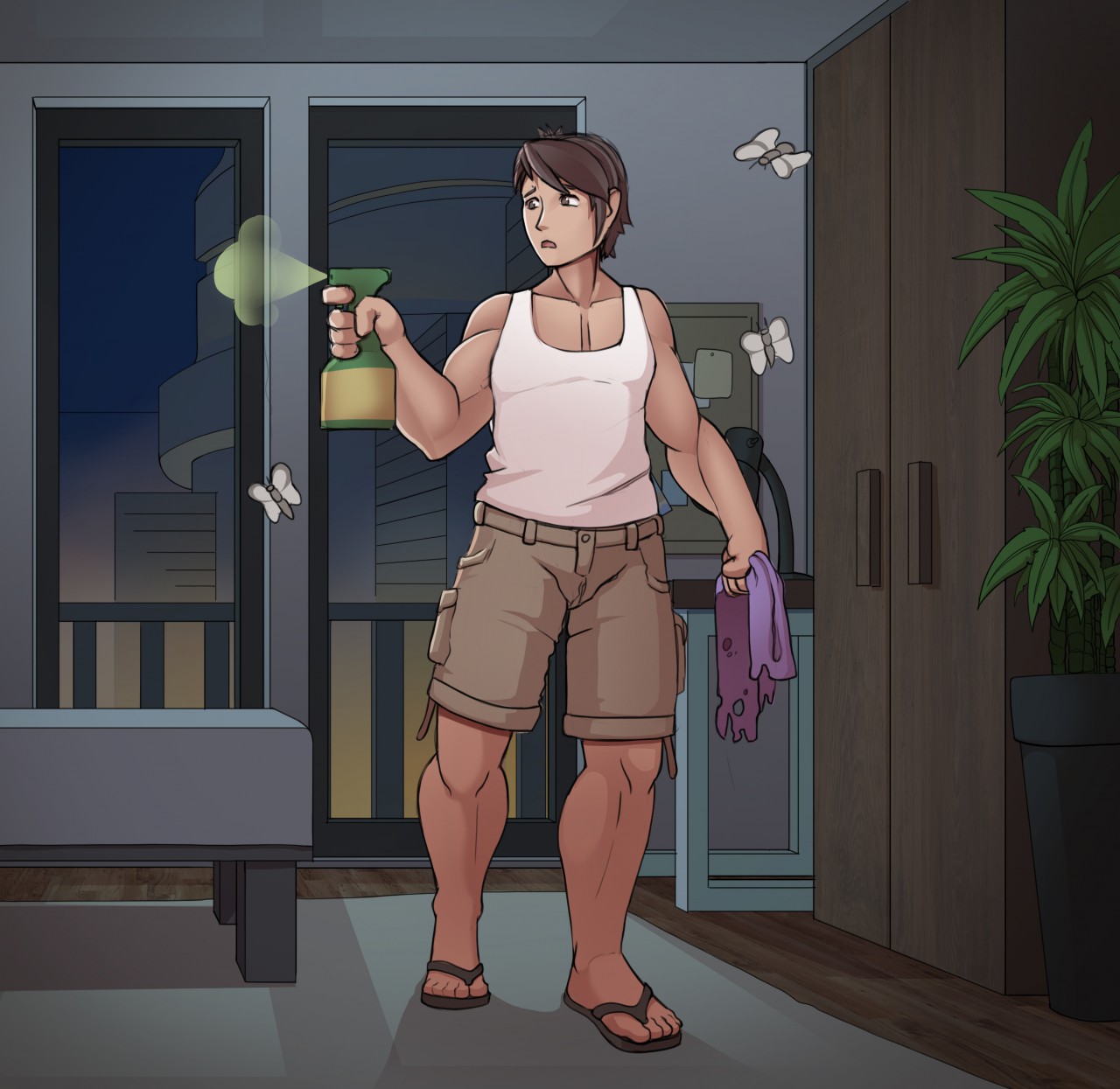 (Lunate) Pest Control {6}