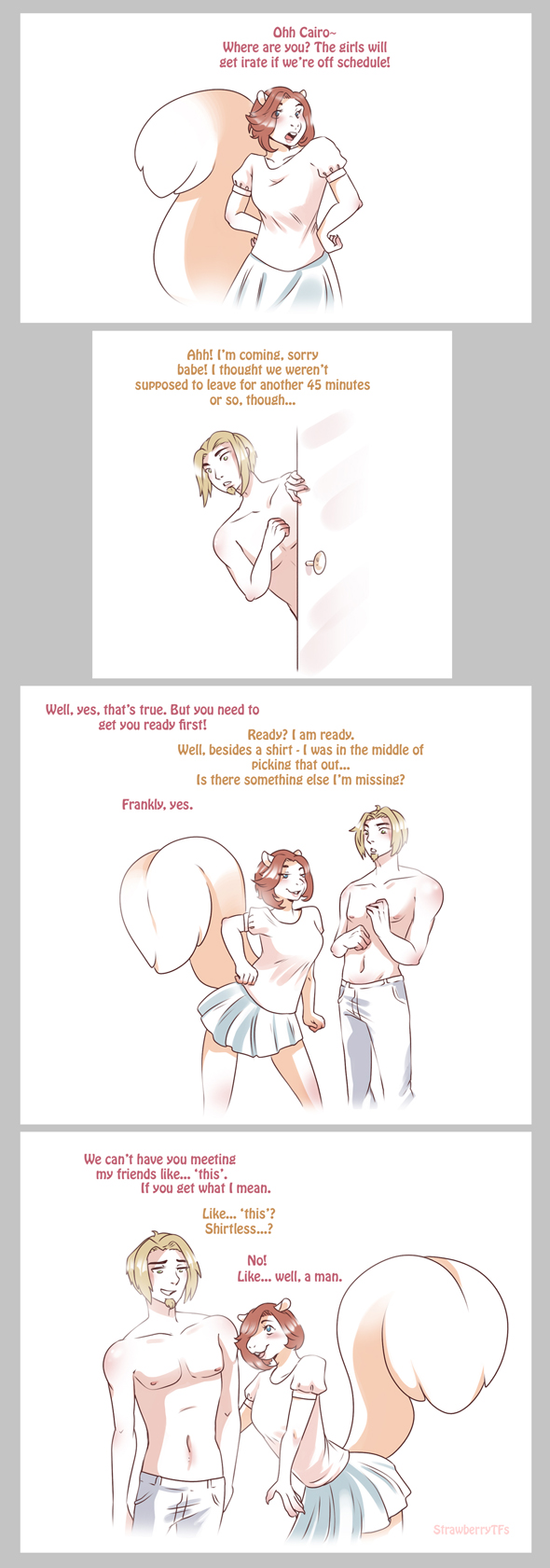 (strawberrytfs) Girls' Weekend [TF-TG Sequence] {5}